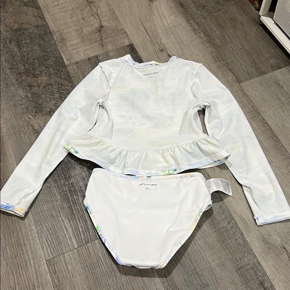 Janie and Jack x  Gray Malin swim 2 piece size 5 - Picture 8 of 10